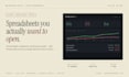 design a custom finance spreadsheet in excel or google sheets with dashboard