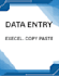 do data entry in excel