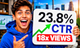 design youtube thumbnails high CTR