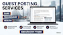 provide professional  guestposting service for SEO