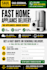 create a professional business landing page website