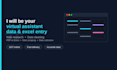 clean, organize, and format excel data entry within 24 hours