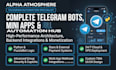 build custom automated bots and mini apps with python
