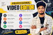 do professional video editing, documentaries and motion graphics