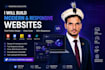 build a responsive modern website using HTML CSS javascript and react