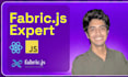 build fabricjs canvas editor, drag drop design tool using fabric js