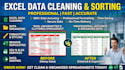 clean, organize, and format your excel or CSV data