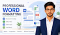 professionally format microsoft word documents
