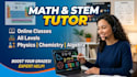 be your expert online math tutor