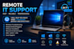 provide remote IT support and troubleshooting