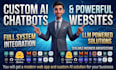 build custom ai chatbot and web applications