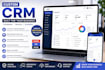 build a complete custom CRM using laravel PHP mysql
