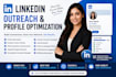 manual linkedin outreach and optimization