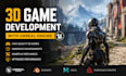 do 2d, 3d mobile game development as unity, unreal  engine game developer