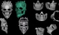 create custom 3d printable cosplay mask, helmet and armor