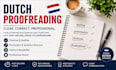 proofread end improve your dutch text