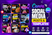 design social media posts for instagram and facebook