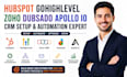 setup hopspot gohighlevel zoho dubsado apollo CRM automation