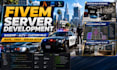 develop fivem server, ragemp, altv from scratch with custom mlo, fivem map, ymap