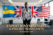 translate documents from english to kinyarwanda
