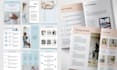 design business onboarding kit, welcome packet, client guide, editable canva PDF