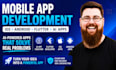do mobile app development ios android app as flutter app developer for ai app