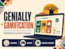 build genially, canva, h5p, articulate interactive courses, gamification
