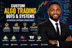 build algorithmic trading systems forex bot, mt4, mt5, ninjatrader, pine script