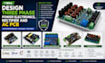 design three phase power electronics, rectifier and ac pcb