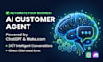 build a custom ai agent using chatgpt and make