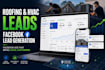 generate roofing and hvac leads with facebook lead generation ads