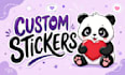 create custom kawaii, chibi and cute sticker designs