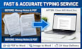 do super fast and 100 accurate typing with proofreading