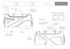 make technical sketches of your travel bag, weekender