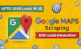 scrape google maps,lead generation and find b2b leads