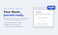 format your thesis or paper in latex overleaf using your template