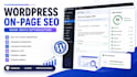 do wordpress on page SEO with rank math for google rankings
