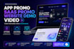create app promo, saas promo video, website demo video