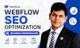 webflow SEO, onpage and technical optimization for top ranking
