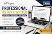 write high quality articles and blog posts