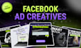 design facebook ads image, ad creatives that convert