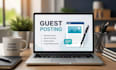 do guest post outreach and build high quality backlinks