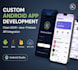 build a custom android app with java, firebase and a clean UI and UX