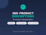 write SEO friendly product descriptions