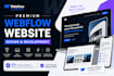 design and develop a premium webflow website