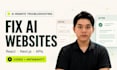 fix react and next js bugs in your ai generated website