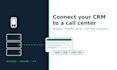 connect your CRM to an asterisk call center