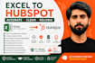 do hubspot data migration, import, cleanup and upload