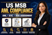 create US msb aml compliance program kyc policy and risk assessment