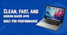develop a macos desktop application with clean ui and smooth performance